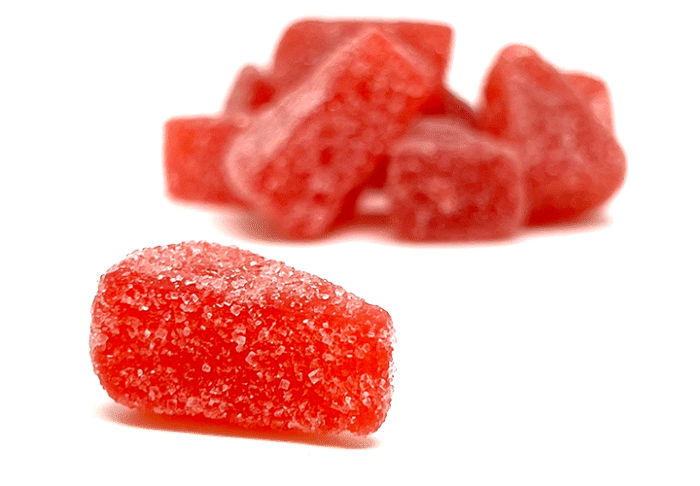 Pastillas de Goma Triángulo Sabor Frutilla