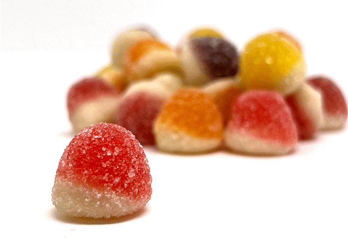 Pastilla de Goma Cono Frutal/Crema