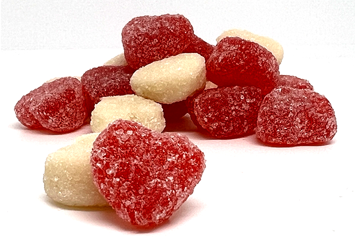 pastillas-goma-fantasia-corazon-frutilla-crema-detalle Pastilla de Goma Corazón Frutilla Crema