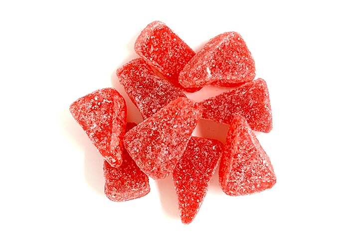 pastillas-goma-fantasia-frutilla-triangulo Pastillas de Goma Triángulo Sabor Frutilla