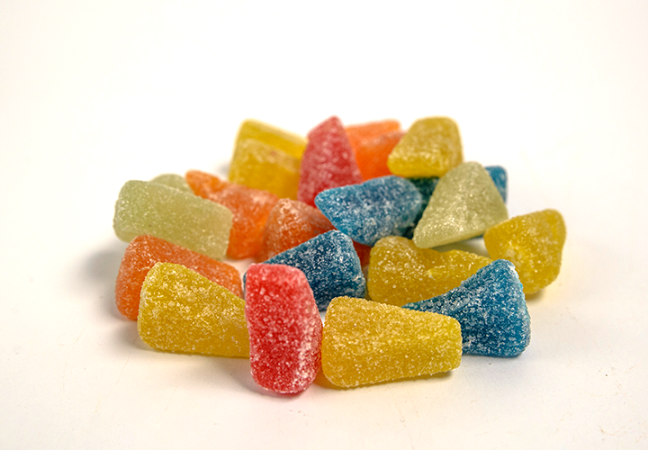 Pastilla de Goma Triangulo Frutal