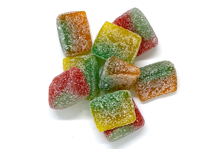 pastillas-goma-fantasia-triangulo-melon-sandia-maracuya-detalle Pastilla de Goma Triángulo Tropi: Sandia Melón Maracuyá