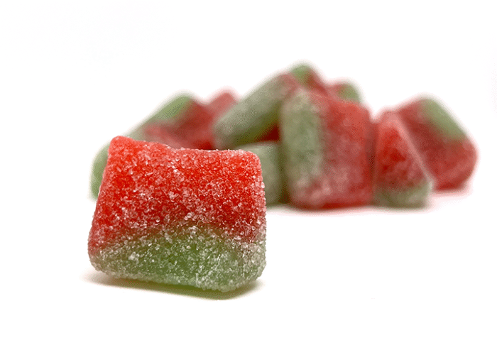 Pastilla de Goma Triangulo Sandia